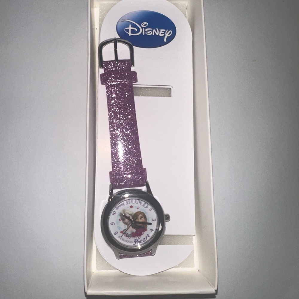 Disney Sparkling Purple Character Watch